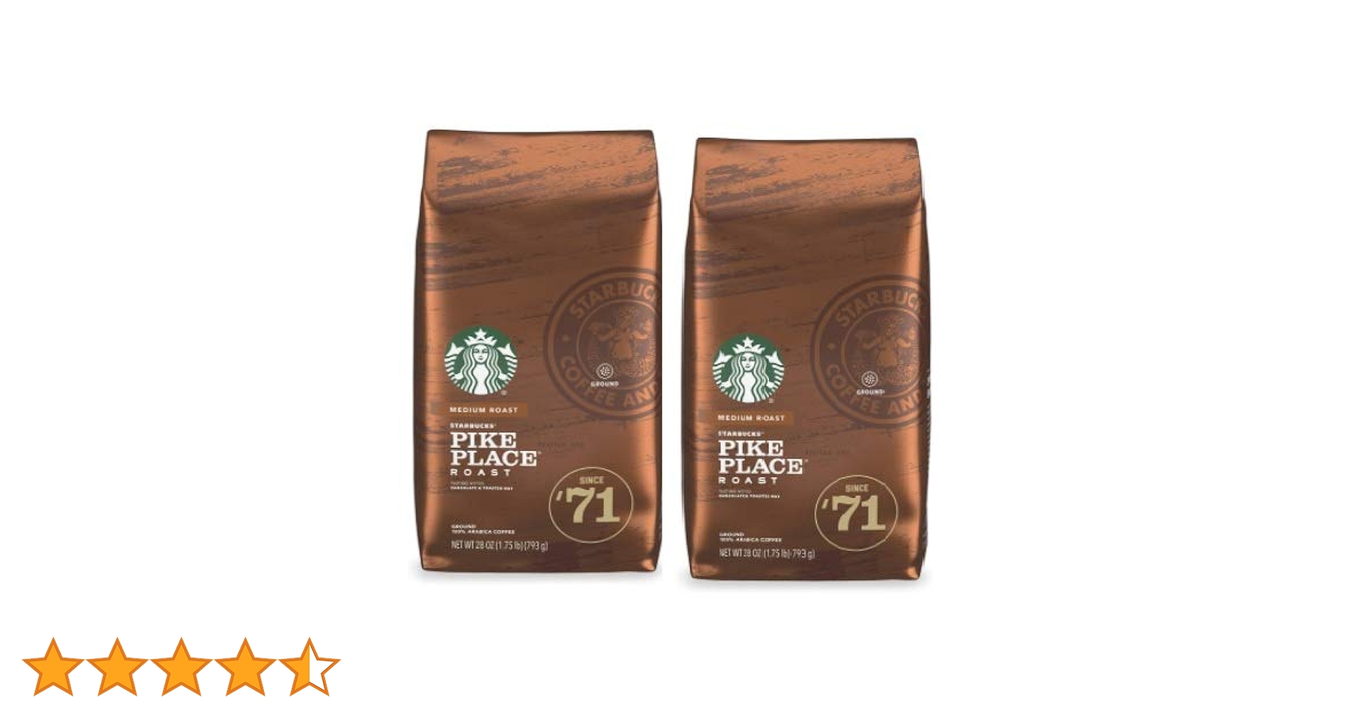 Amazon | パイクプレイスロースト 793g ミディアム レギュラー